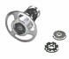 
Kit pour hachoir à viande 70 mm en acier inox
1/2 coupe Unger - comprenant 1 couteau et 4 plaques de 0 - 3 - 4,5 et 8 mm